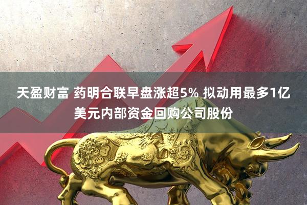 天盈财富 药明合联早盘涨超5% 拟动用最多1亿美元内部资金回购公司股份